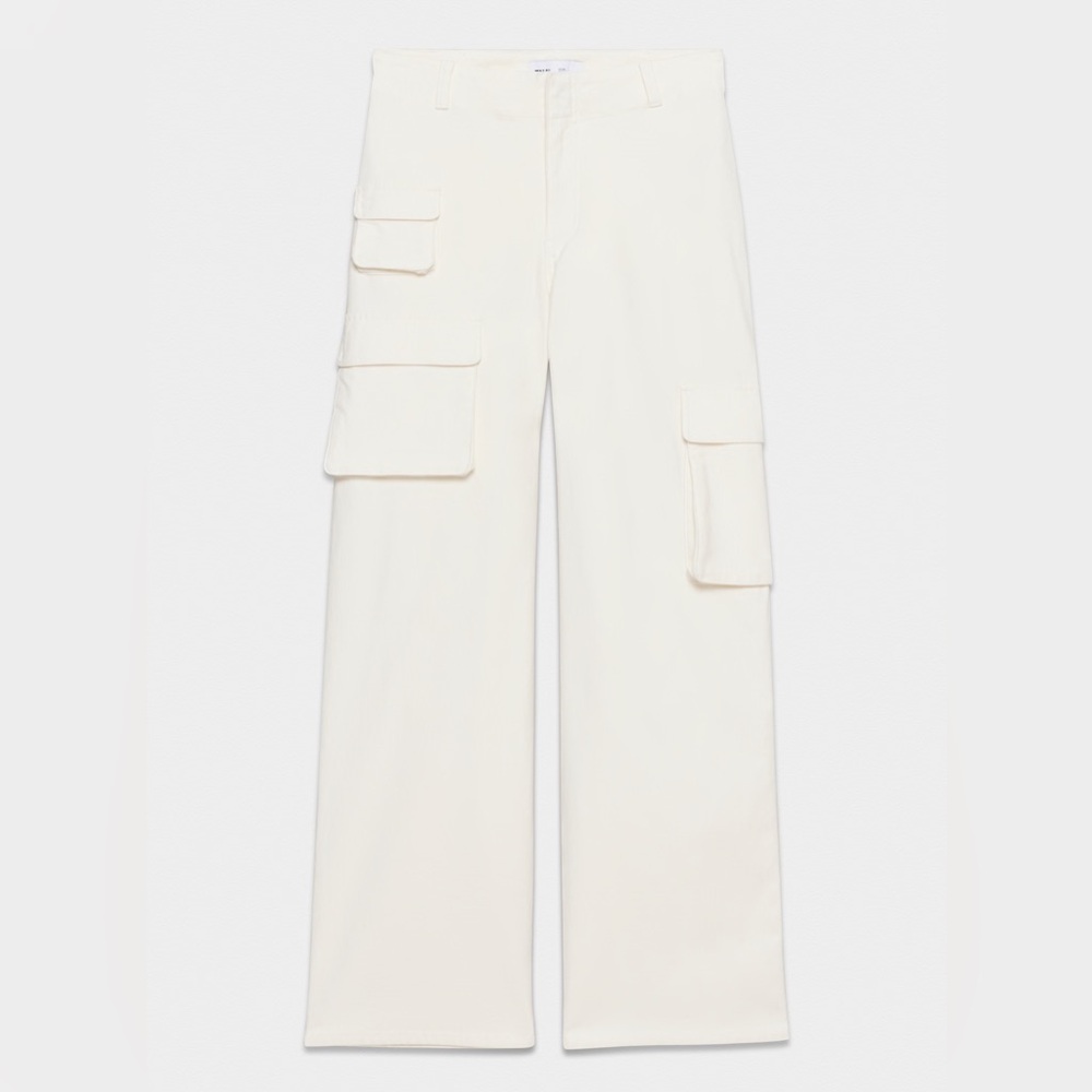 Aritzia Cream Cargo Pants